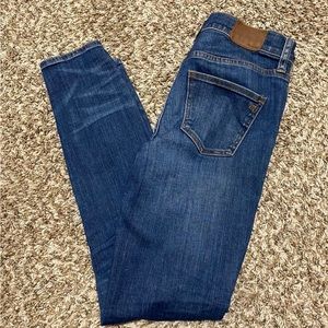 Madewell Medium Wash High Riser Skinny Jean